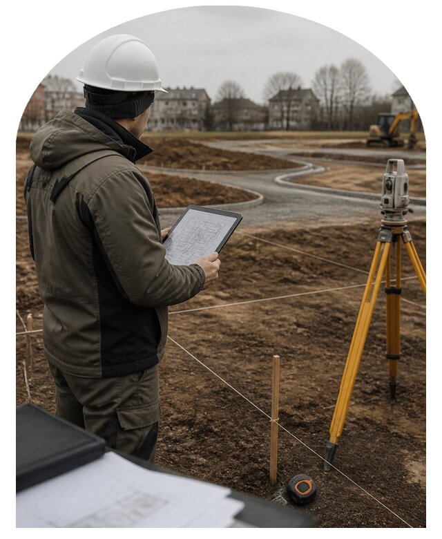 Генеральный план участка для благоустройства в Советской Гавани